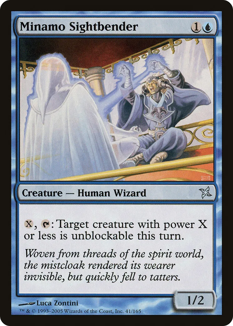 Minamo Sightbender — Betrayers of Kamigawa — Magic: The Gathering