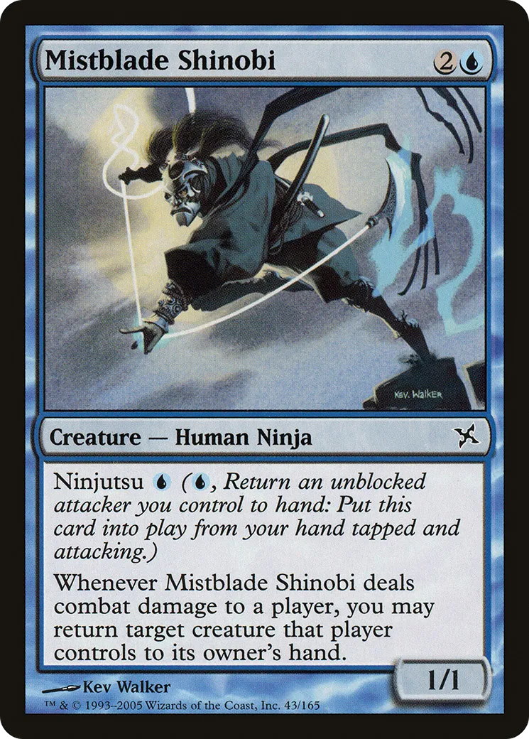 Mistblade Shinobi — Betrayers of Kamigawa — Magic: The Gathering