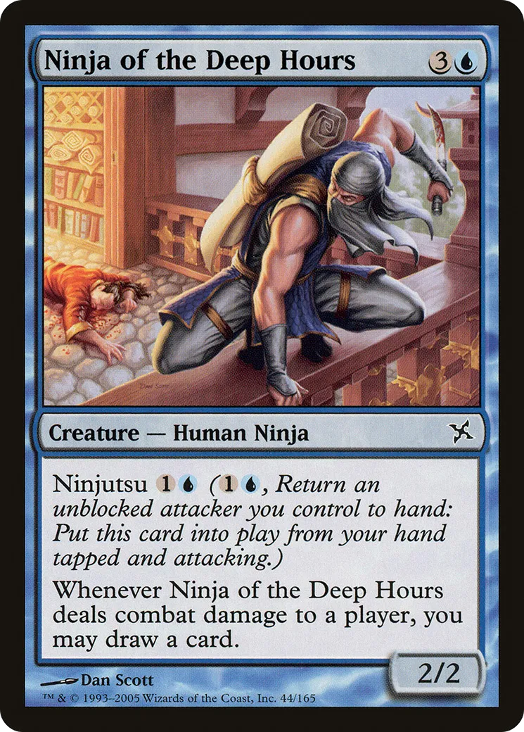 Ninja des heures noires — Betrayers of Kamigawa — Magic: The Gathering
