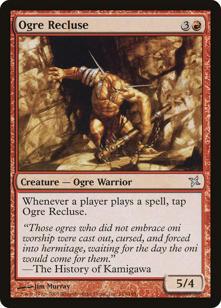 Ogre Recluse — Betrayers of Kamigawa — Magic: The Gathering