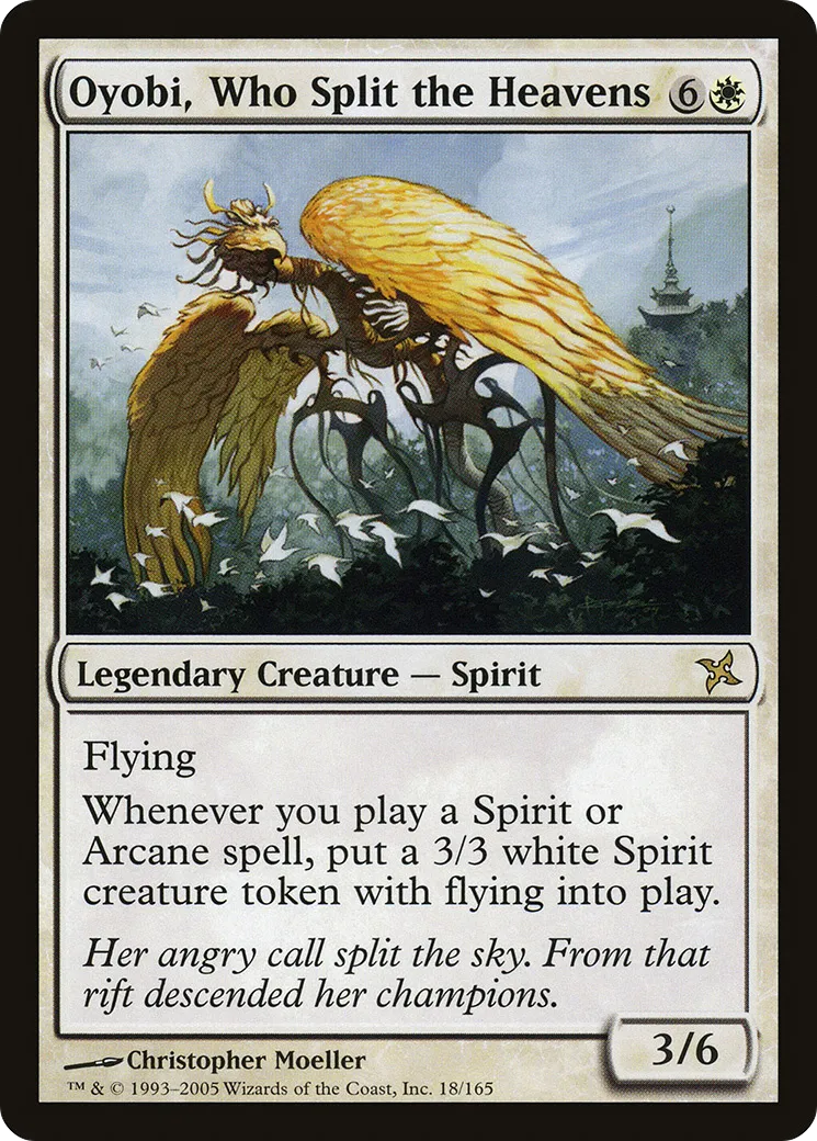 Oyobi, Who Split the Heavens — Betrayers of Kamigawa — Magic: The Gathering
