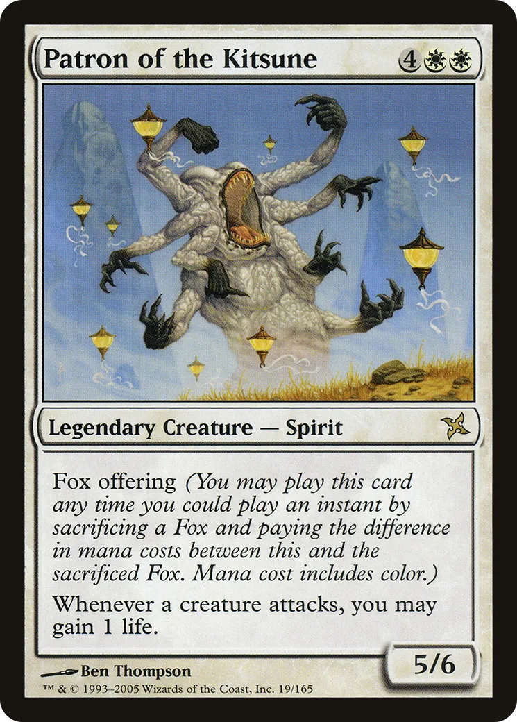 Patron of the Kitsune — Betrayers of Kamigawa — Magic: The Gathering