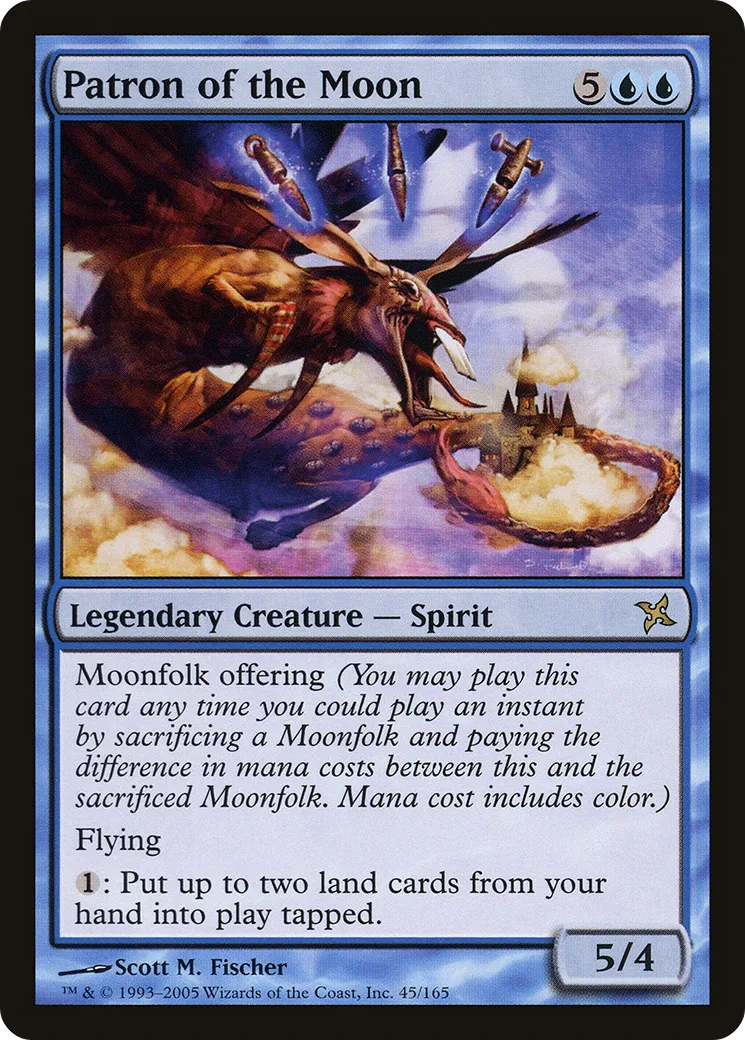 Patron of the Moon — Betrayers of Kamigawa — Magic: The Gathering