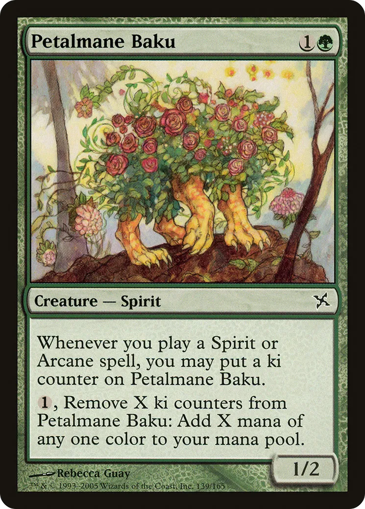 Petalmane Baku — Betrayers of Kamigawa — Magic: The Gathering
