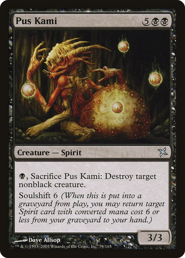 Pus Kami — Betrayers of Kamigawa — Magic: The Gathering
