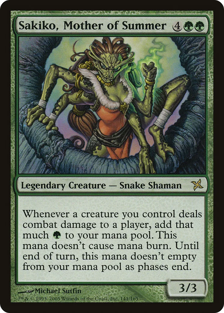 Sakiko, Mother of Summer — Betrayers of Kamigawa — Magic: The Gathering