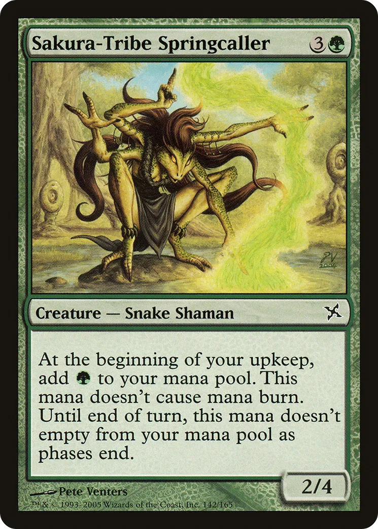 Meneuse du printemps des Sakura — Betrayers of Kamigawa — Magic: The Gathering