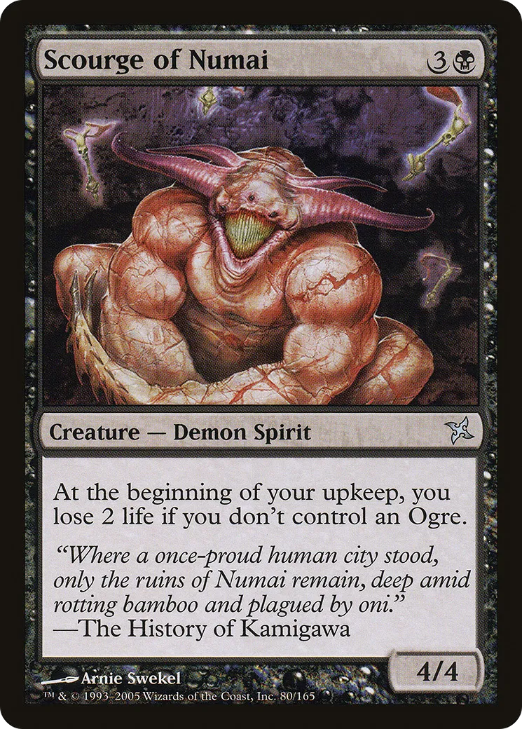Scourge of Numai — Betrayers of Kamigawa — Magic: The Gathering