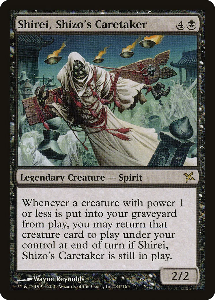 Shirei, Shizo's Caretaker — Betrayers of Kamigawa — Magic: The Gathering