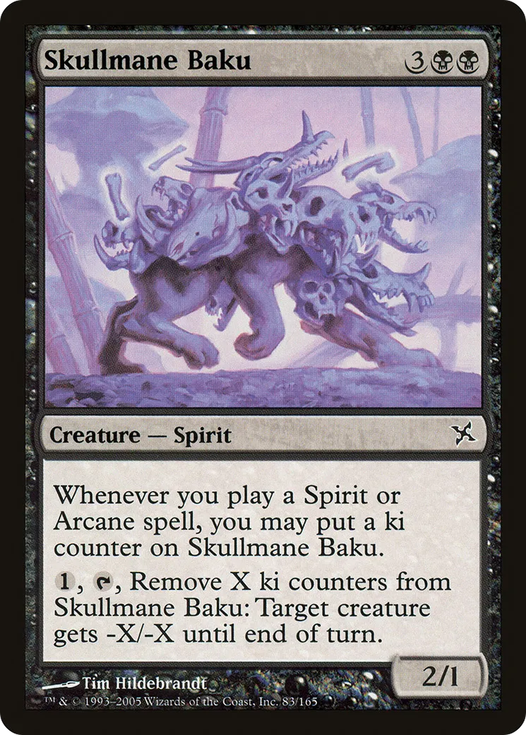 Baku crinecrâne — Betrayers of Kamigawa — Magic: The Gathering