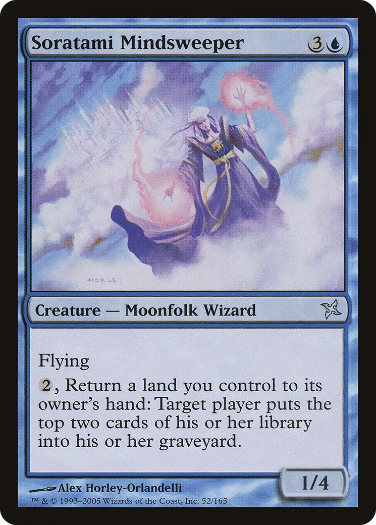 Soratami Mindsweeper — Betrayers of Kamigawa — Magic: The Gathering