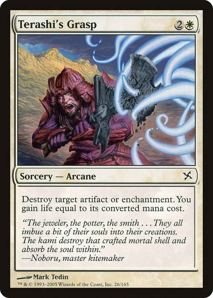 Emprise de Terashi — Betrayers of Kamigawa — Magic: The Gathering
