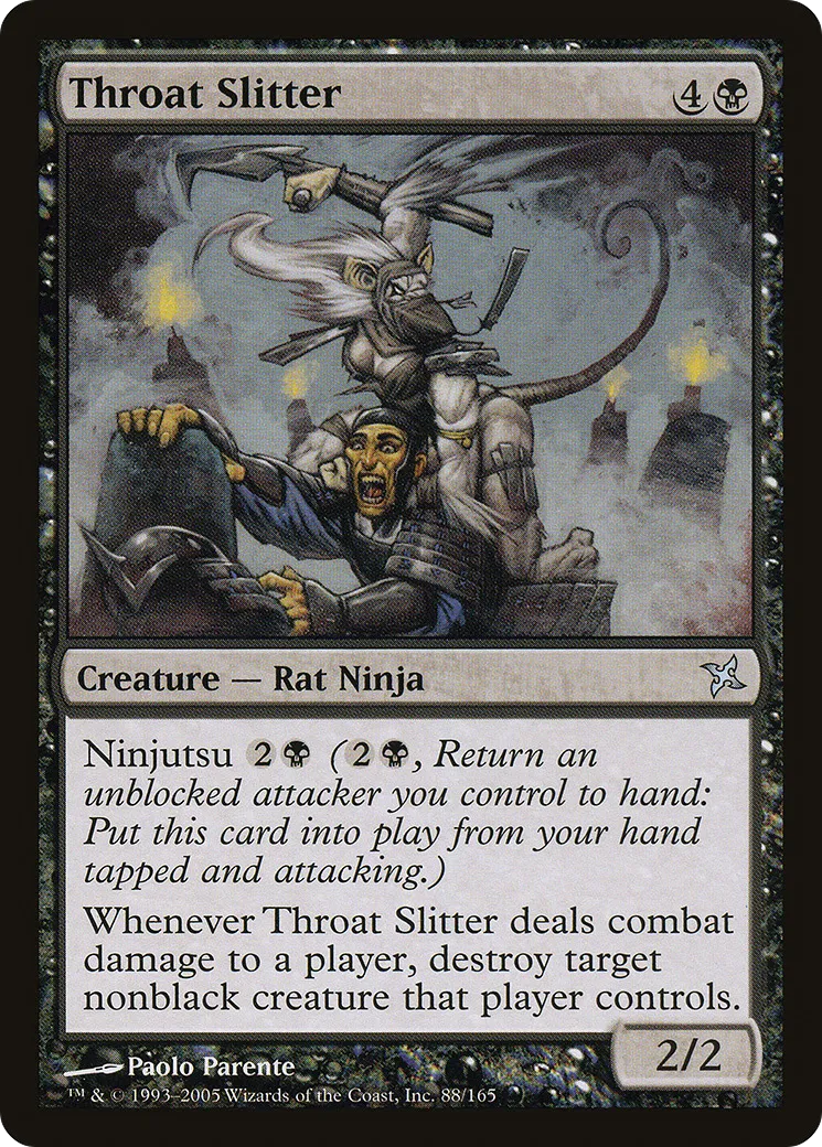 Throat Slitter — Betrayers of Kamigawa — Magic: The Gathering