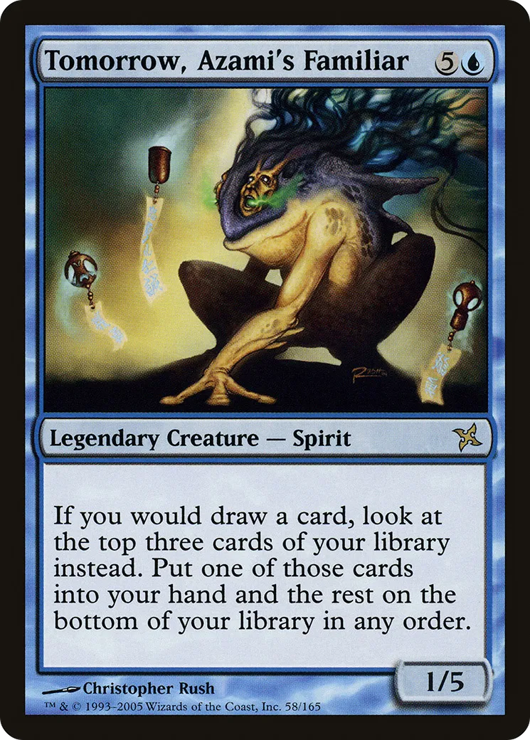 Tomorrow, Azami's Familiar — Betrayers of Kamigawa — Magic: The Gathering