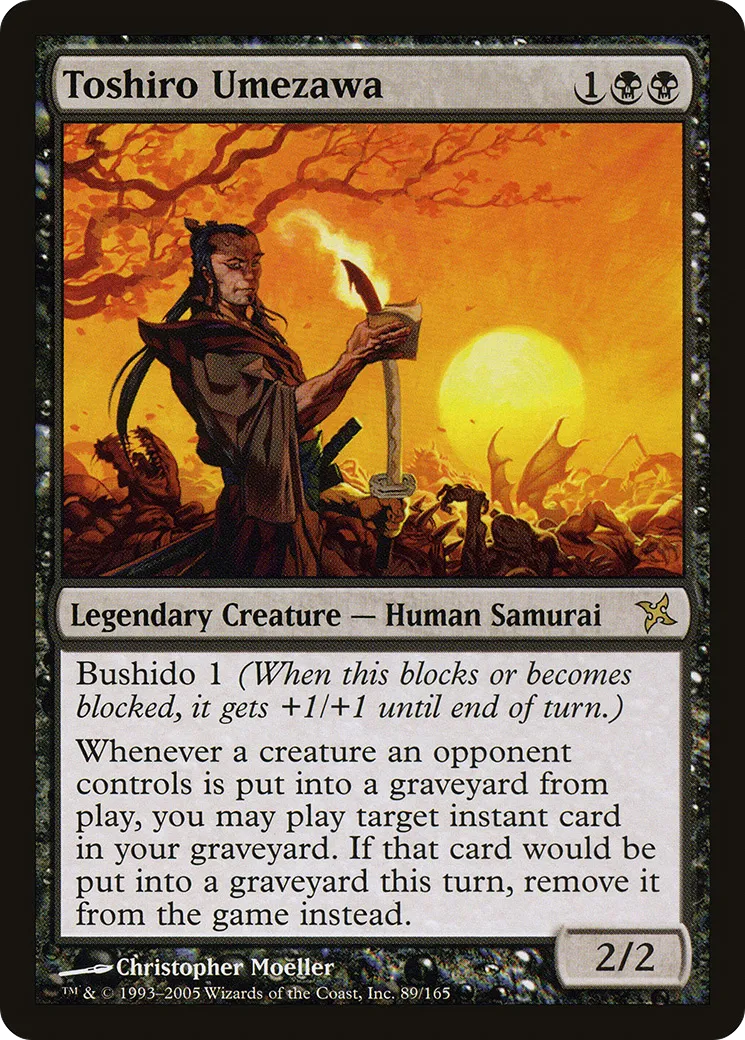 Toshiro Umezawa — Betrayers of Kamigawa — Magic: The Gathering