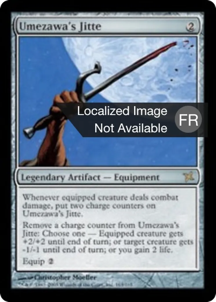 Jitte d'Umezawa — Betrayers of Kamigawa — Magic: The Gathering