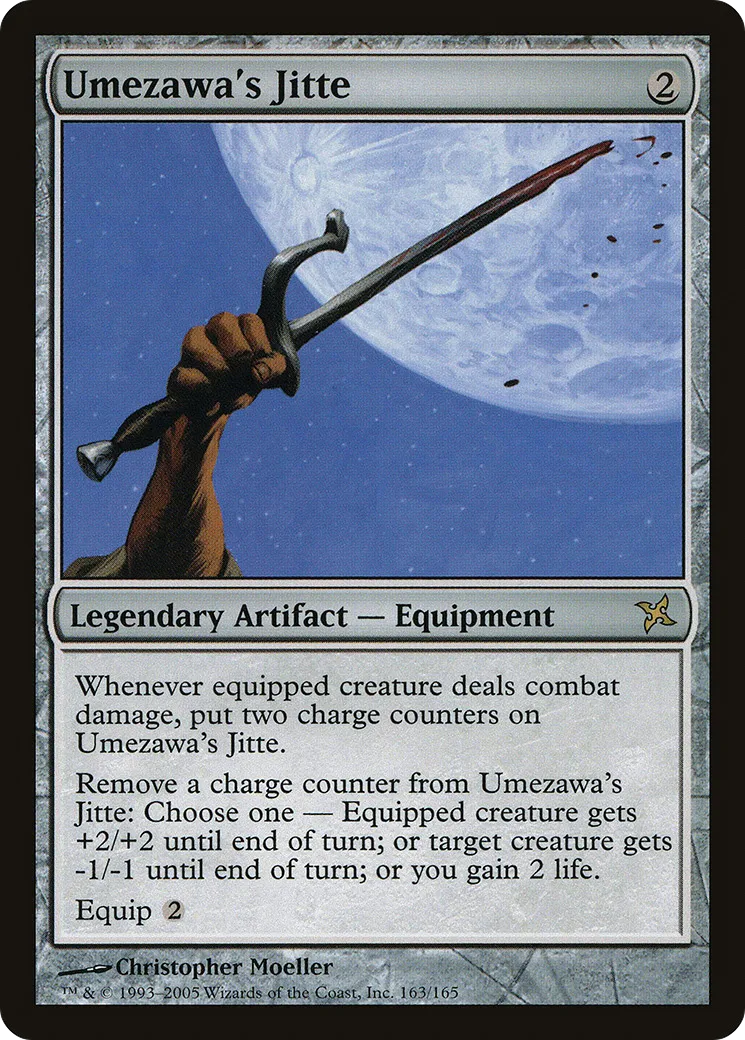 Jitte d'Umezawa — Betrayers of Kamigawa — Magic: The Gathering
