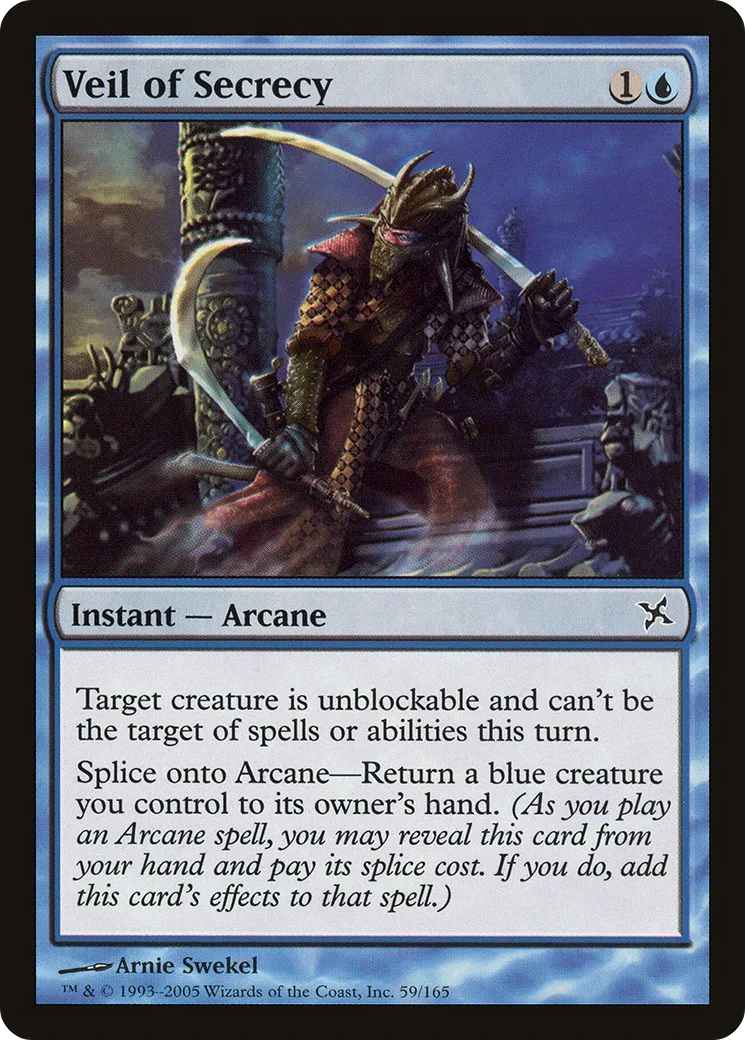 Voile de mystère — Betrayers of Kamigawa — Magic: The Gathering