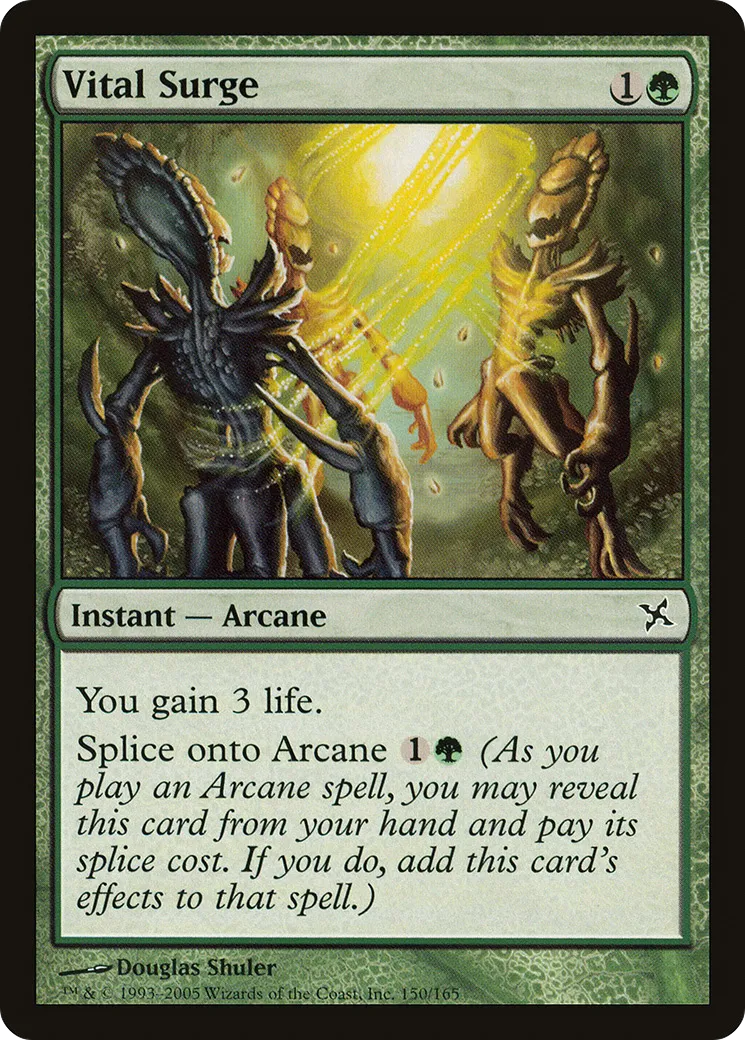 Déferlement revitalisant — Betrayers of Kamigawa — Magic: The Gathering