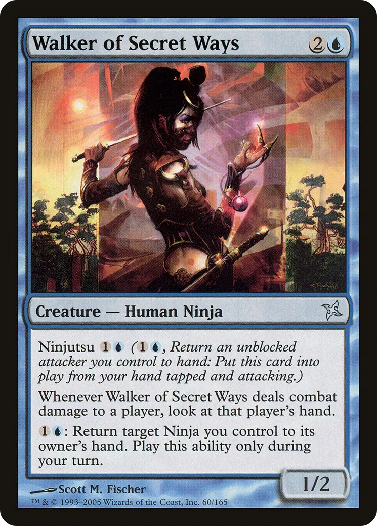 Walker of Secret Ways — Betrayers of Kamigawa — Magic: The Gathering