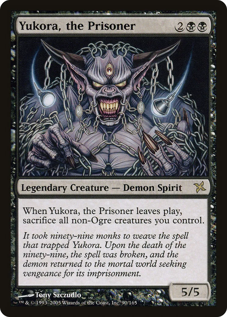 Yukora, the Prisoner — Betrayers of Kamigawa — Magic: The Gathering