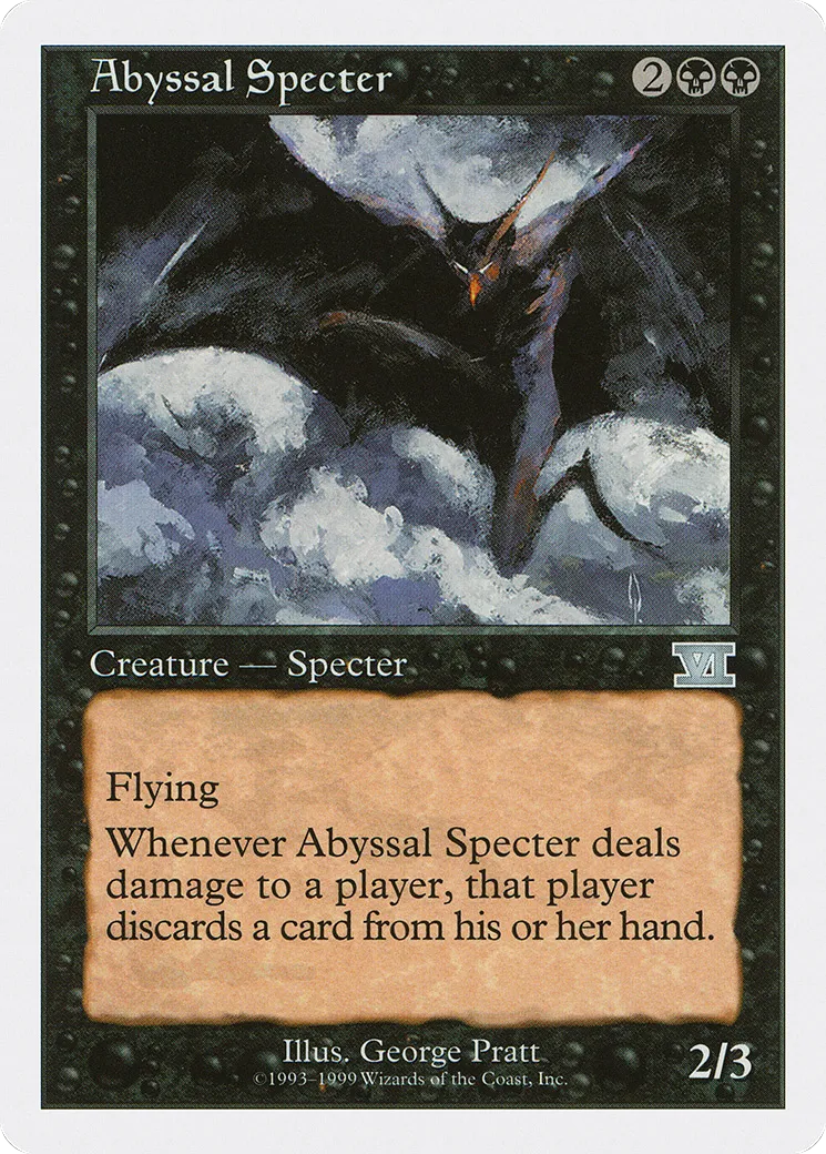 Spectre des abysses from Battle Royale Box Set - Magic: The Gathering