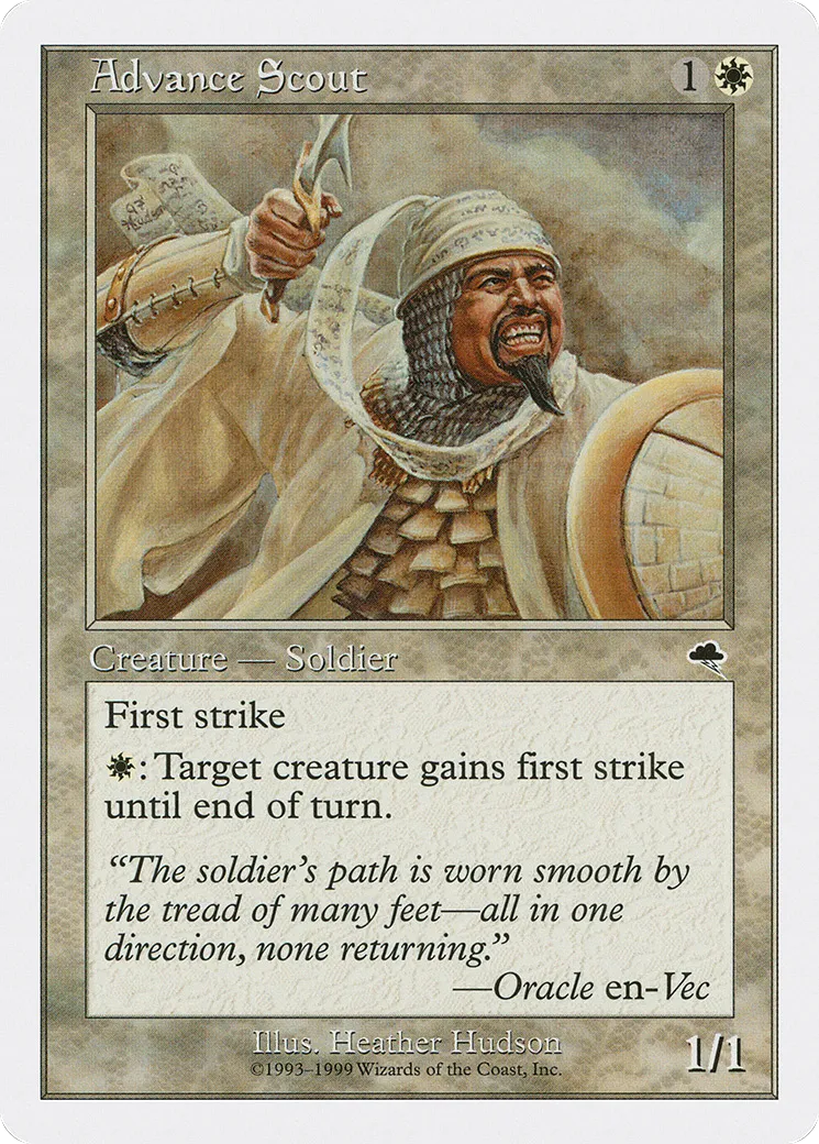 Eclaireur avancé from Battle Royale Box Set - Magic: The Gathering