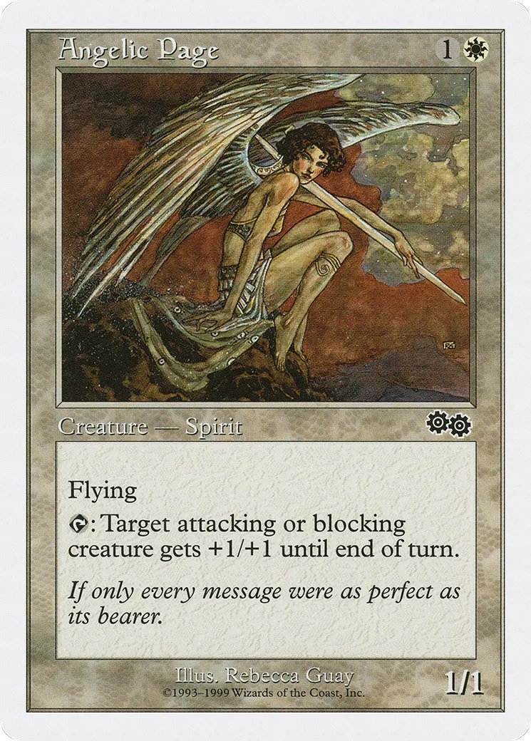 Angelic Page — Battle Royale Box Set — Magic: The Gathering