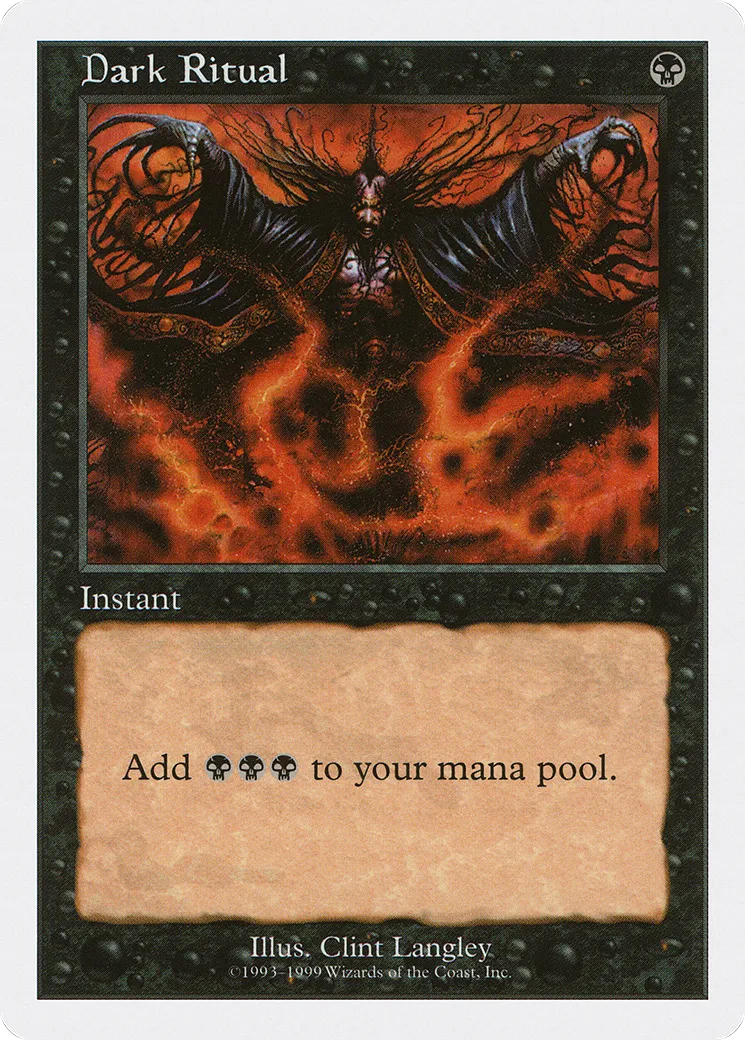Dark Ritual — Battle Royale Box Set — Magic: The Gathering
