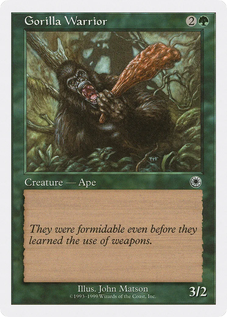 Guerrier gorille from Battle Royale Box Set - Magic: The Gathering