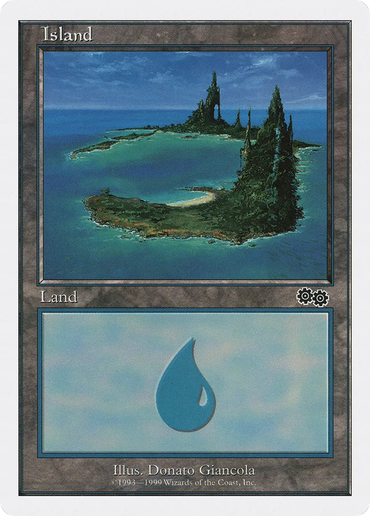 Island — Battle Royale Box Set — Magic: The Gathering