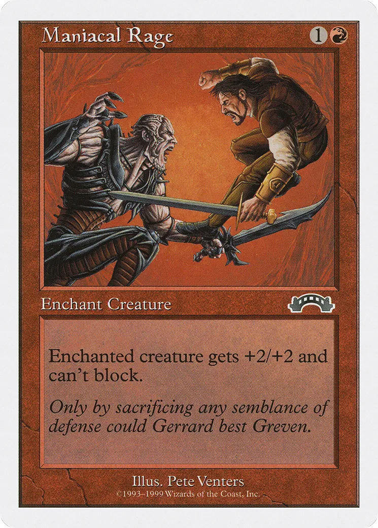 Rage démente — Battle Royale Box Set — Magic: The Gathering