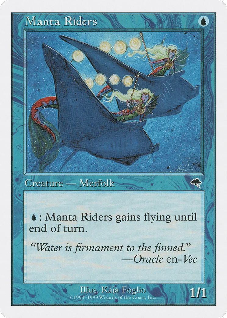 Chevaucheuses de mantas — Battle Royale Box Set — Magic: The Gathering