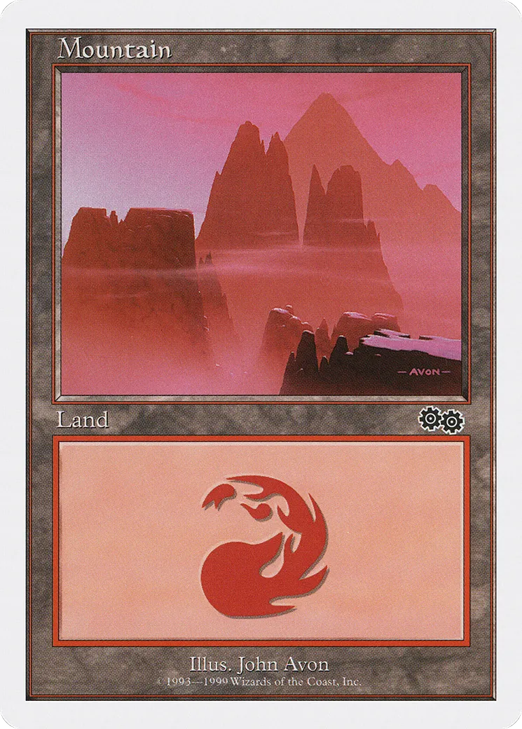 Mountain — Battle Royale Box Set — Magic: The Gathering