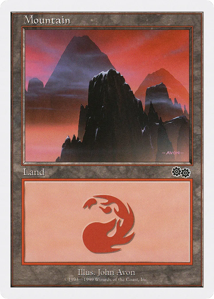 Mountain — Battle Royale Box Set — Magic: The Gathering