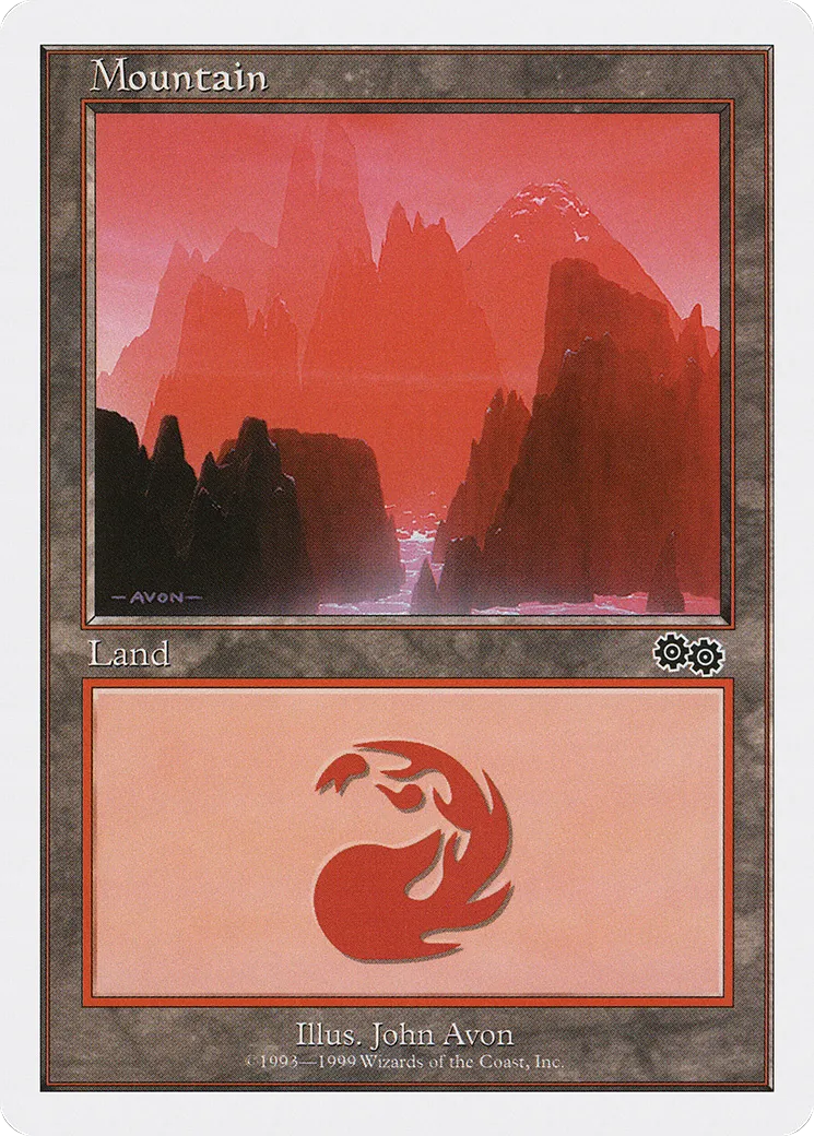 Mountain — Battle Royale Box Set — Magic: The Gathering