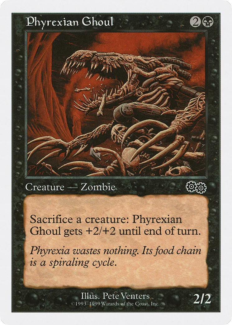 Goule phyrexiane from Battle Royale Box Set - Magic: The Gathering