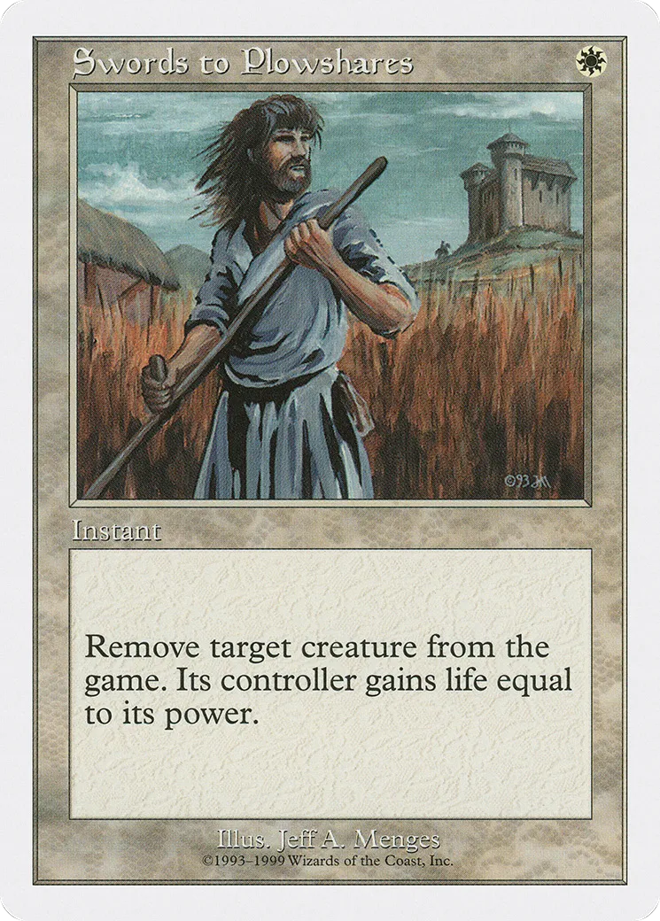 Swords to Plowshares — Battle Royale Box Set — Magic: The Gathering