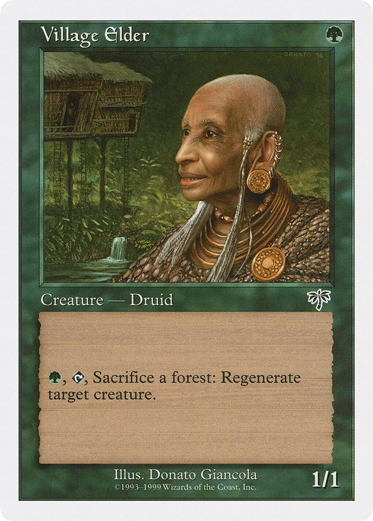 Village Elder — Battle Royale Box Set — Magic: The Gathering