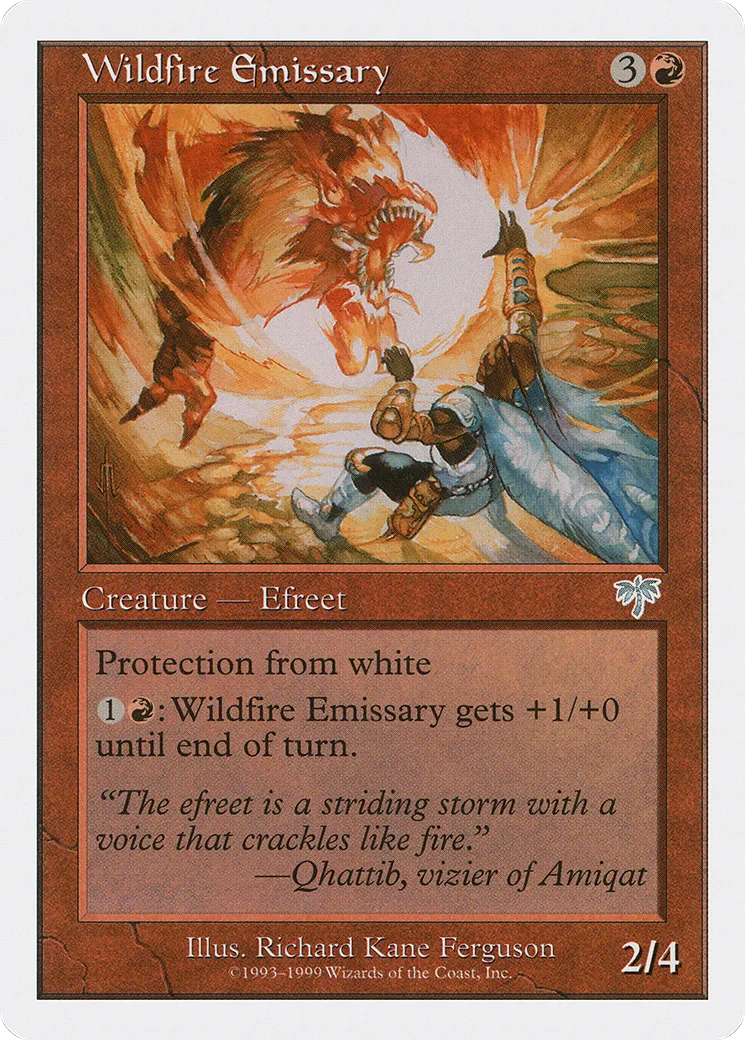 Wildfire Emissary — Battle Royale Box Set — Magic: The Gathering