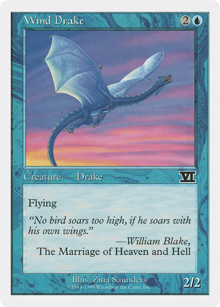 Wind Drake — Battle Royale Box Set — Magic: The Gathering
