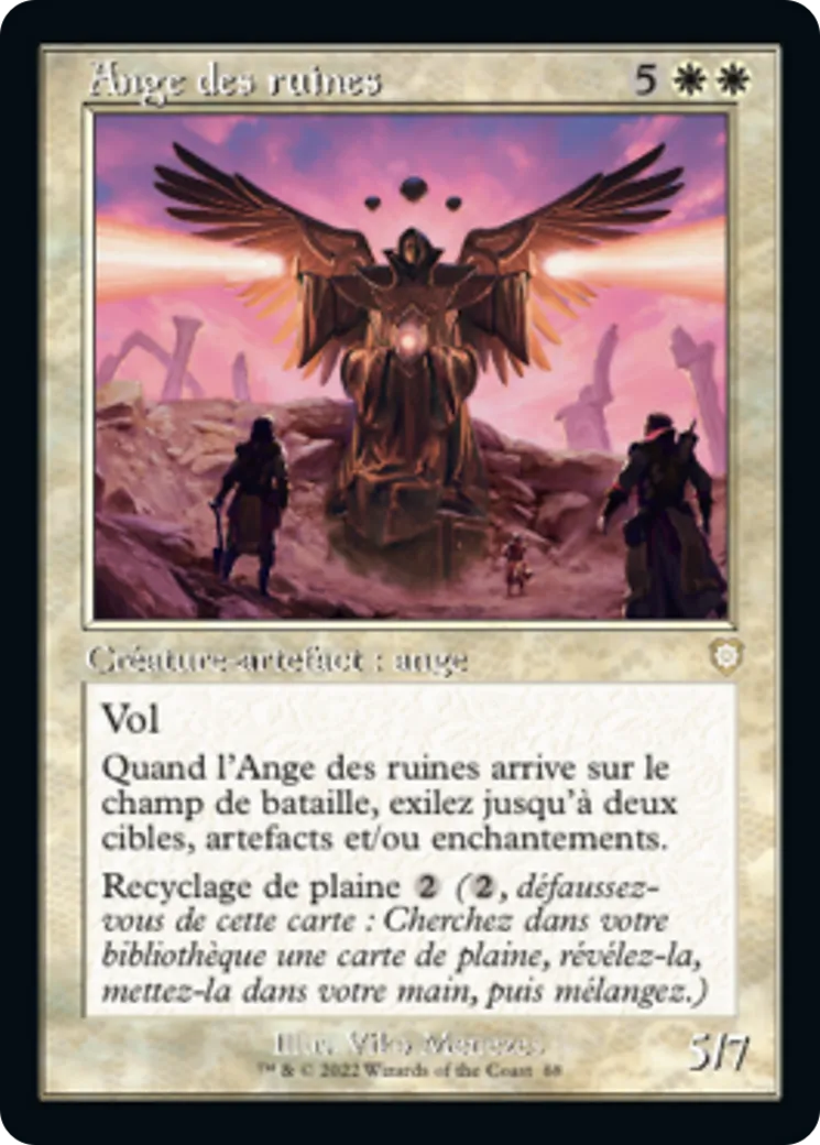 Ange des ruines — The Brothers' War Commander — Magic: The Gathering