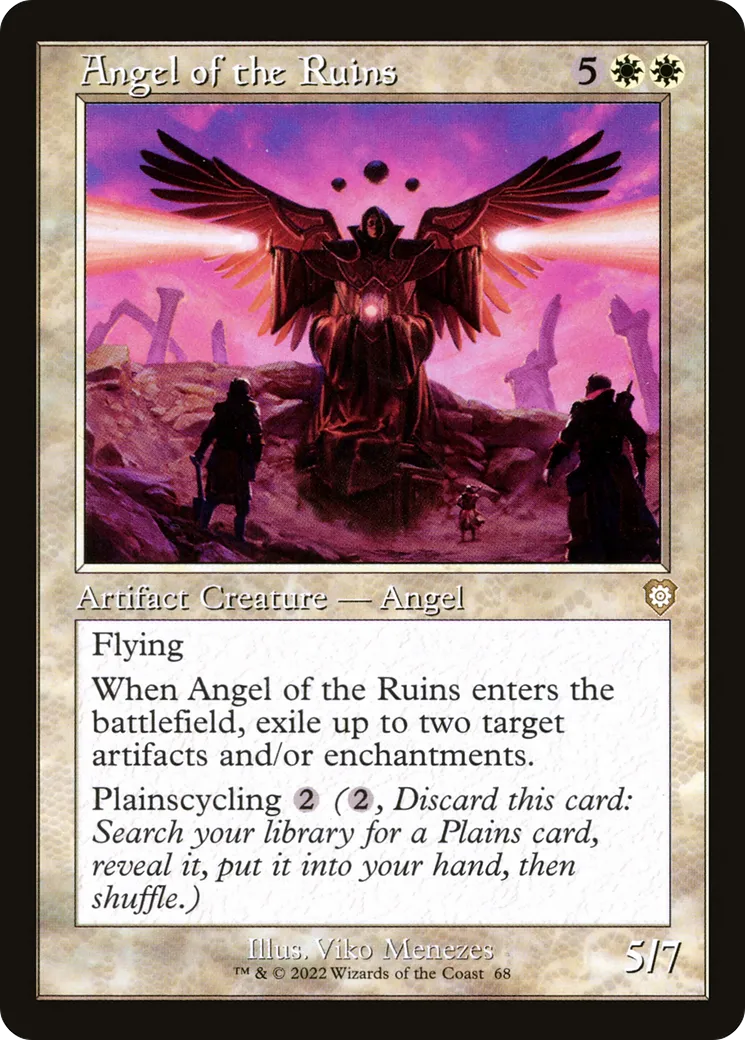 Ange des ruines — The Brothers' War Commander — Magic: The Gathering