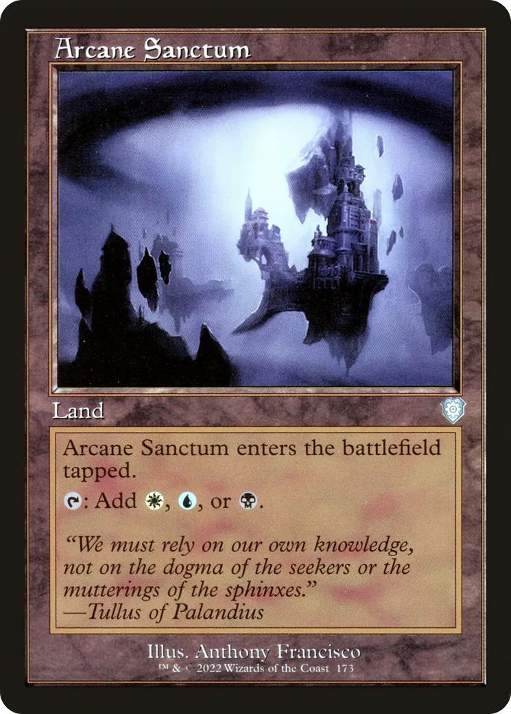 Arcane Sanctum — The Brothers' War Commander — Magic: The Gathering