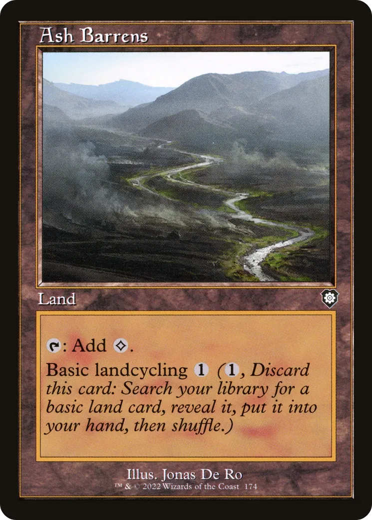 Ash Barrens — The Brothers' War Commander — Magic: The Gathering