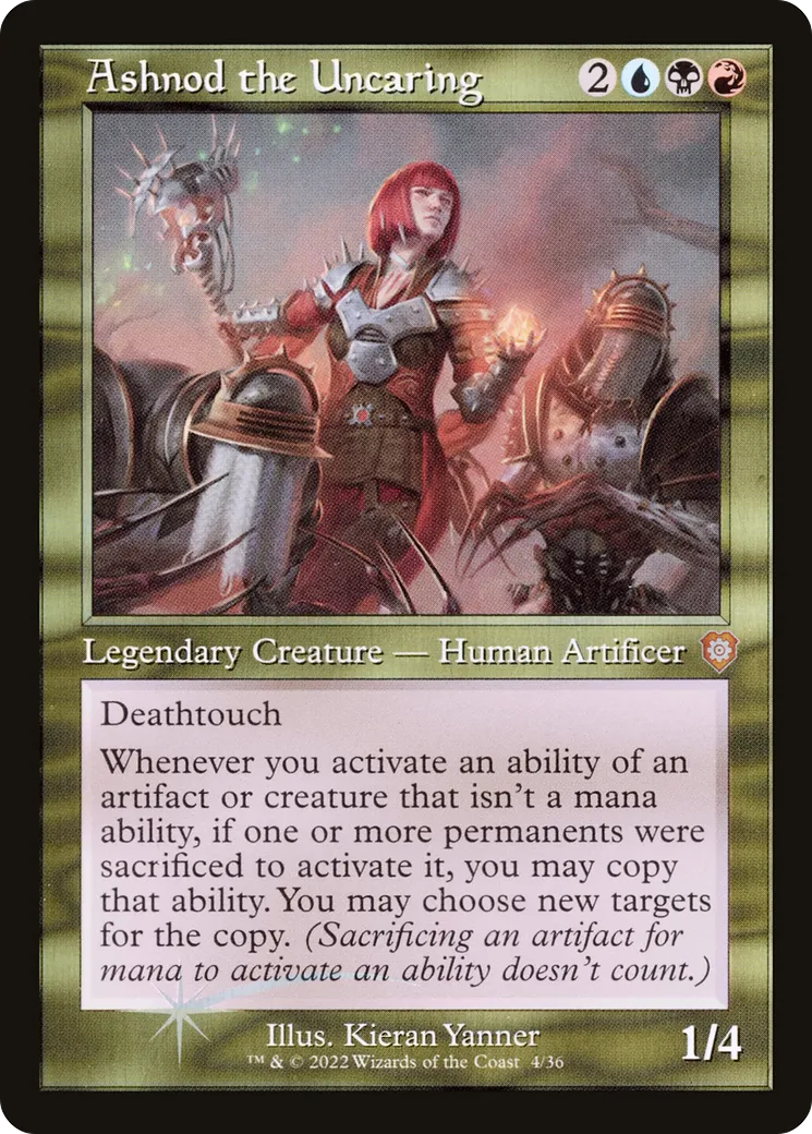 Ashnod the Uncaring — The Brothers' War Commander — Magic: The Gathering