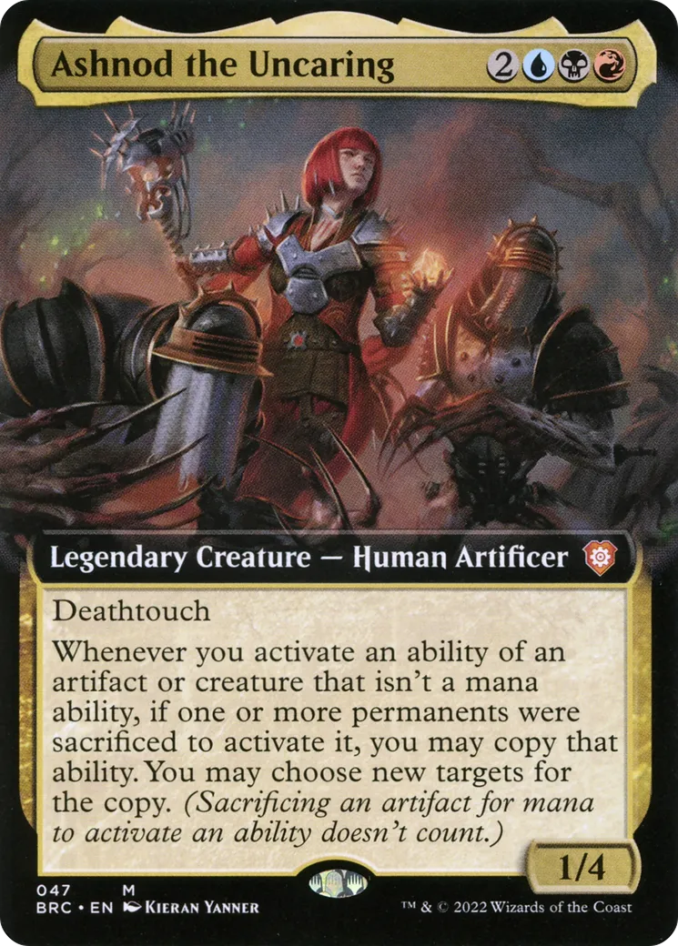 Ashnod the Uncaring — The Brothers' War Commander — Magic: The Gathering