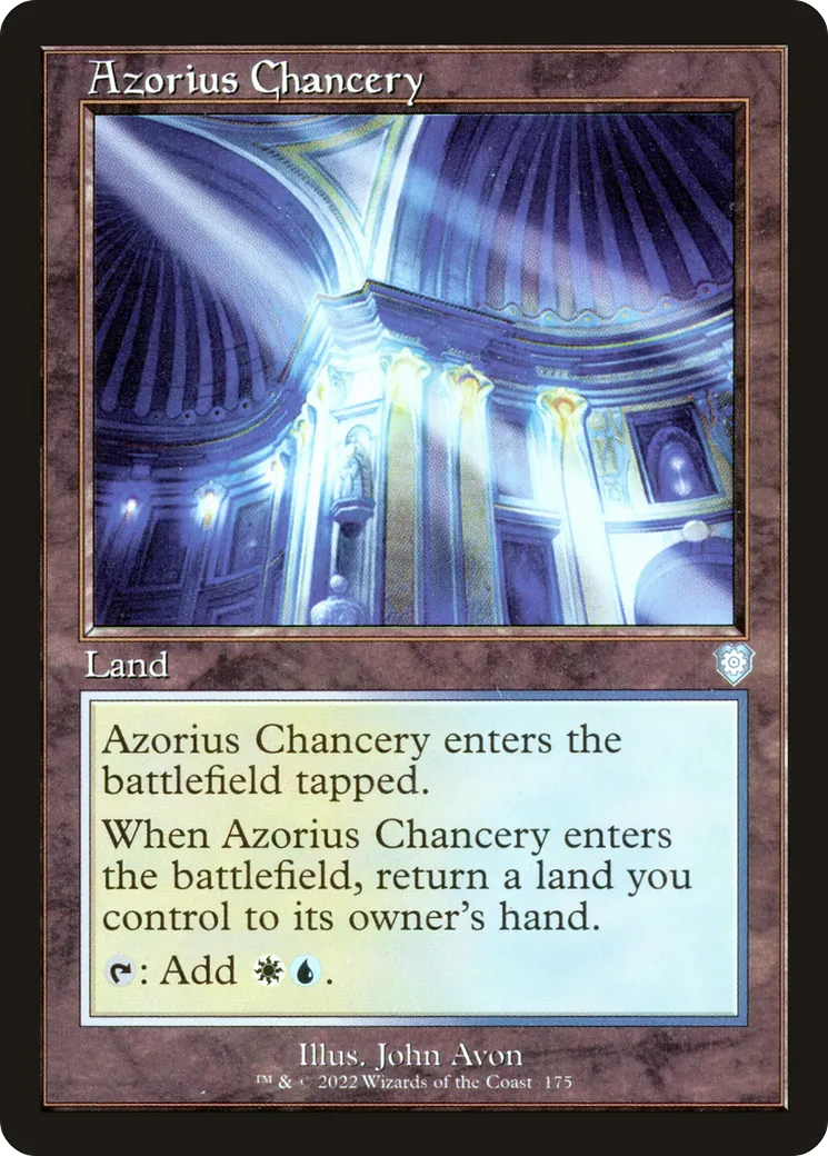 Azorius Chancery — The Brothers' War Commander — Magic: The Gathering