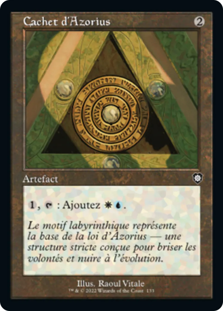 Cachet d'Azorius — The Brothers' War Commander — Magic: The Gathering