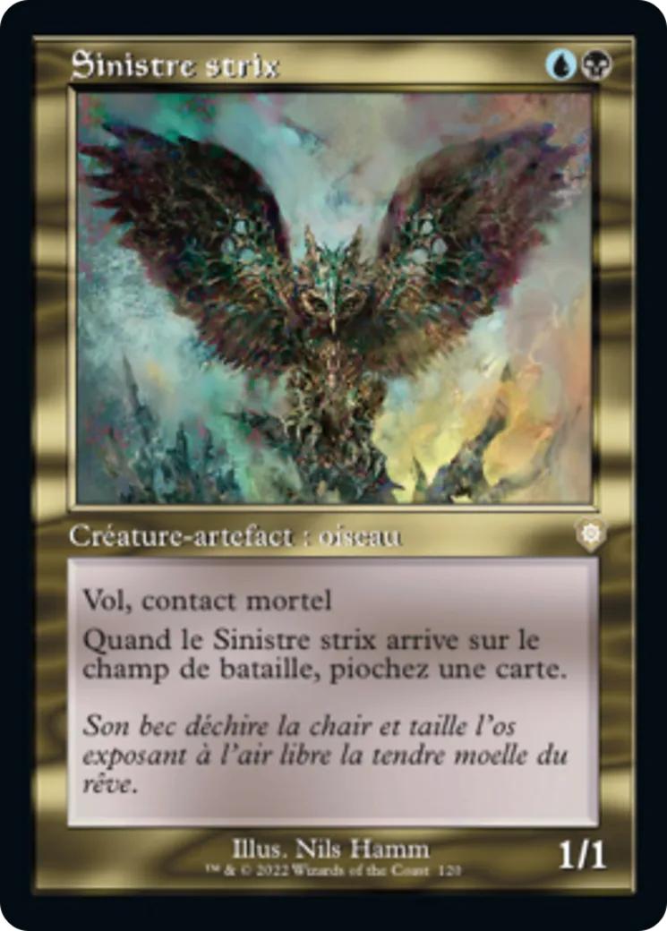 Sinistre strix — The Brothers' War Commander — Magic: The Gathering